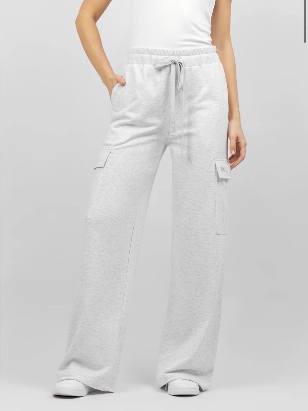 Fares Wide Leg Utility Sweatpants - Size XXL